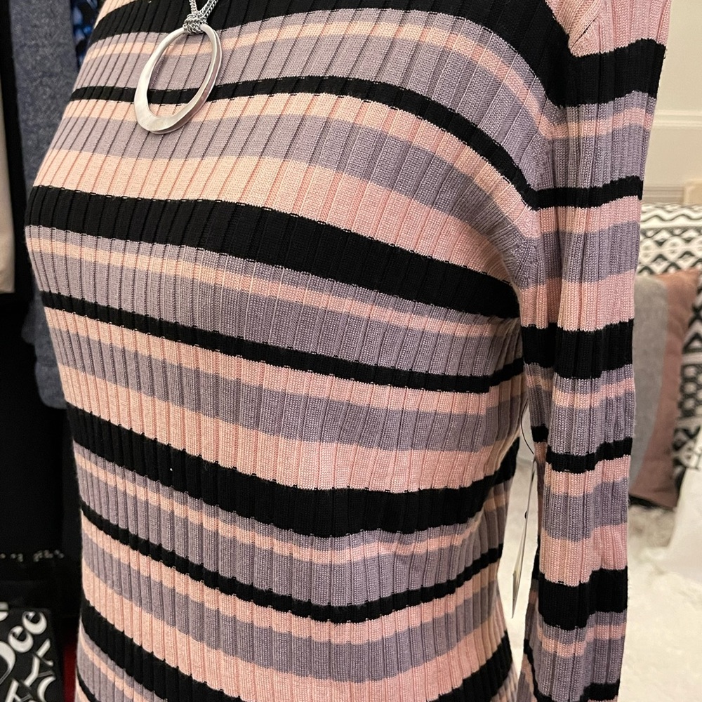 Nine West striped sweater size L